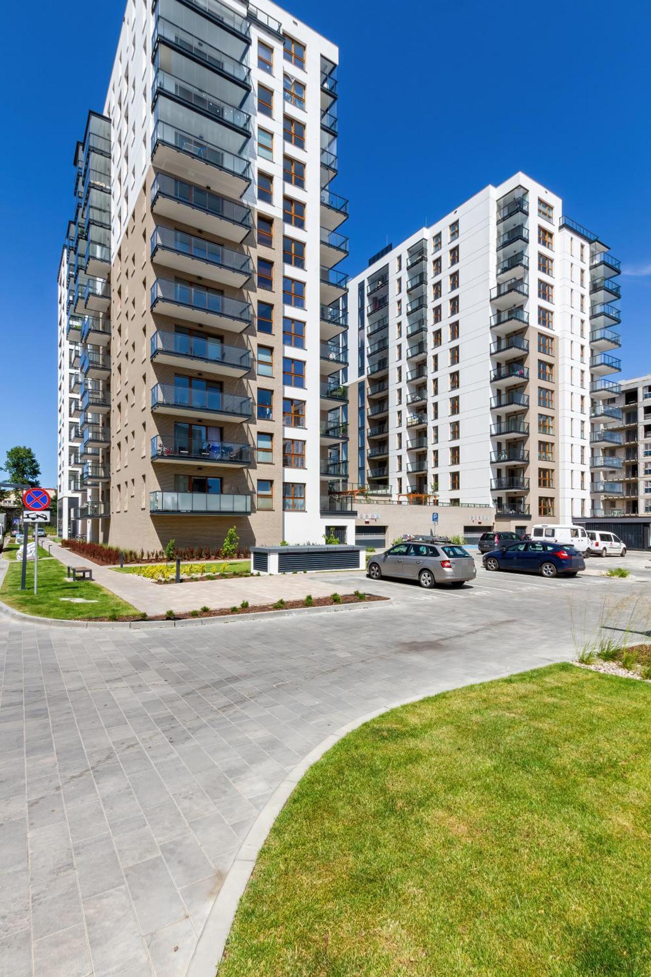 Apartament Z Widokiem Na Morze Obok Parku Millenium W Gdansku By Noclegi Renters Ngoại thất bức ảnh