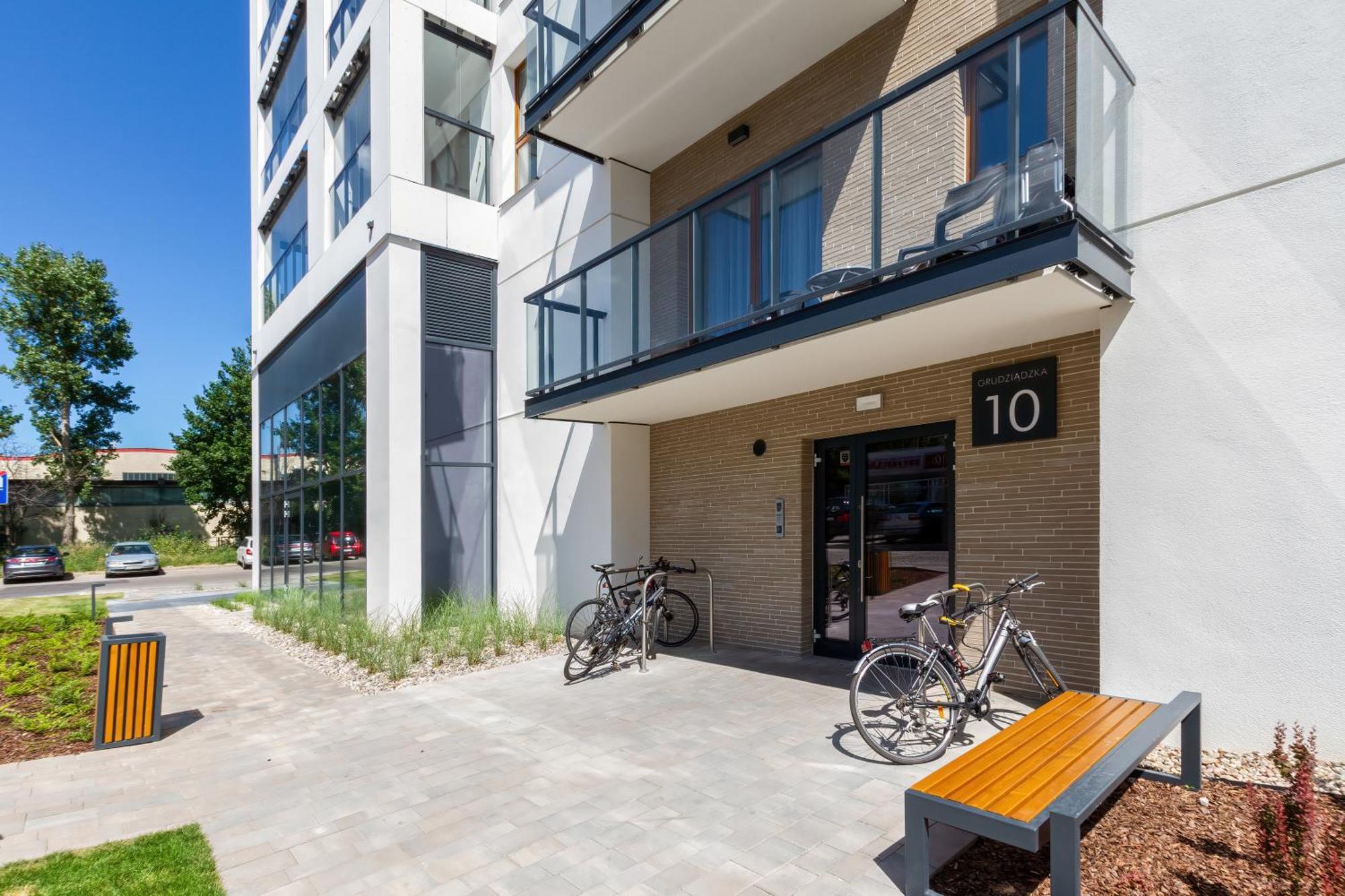 Apartament Z Widokiem Na Morze Obok Parku Millenium W Gdansku By Noclegi Renters Ngoại thất bức ảnh