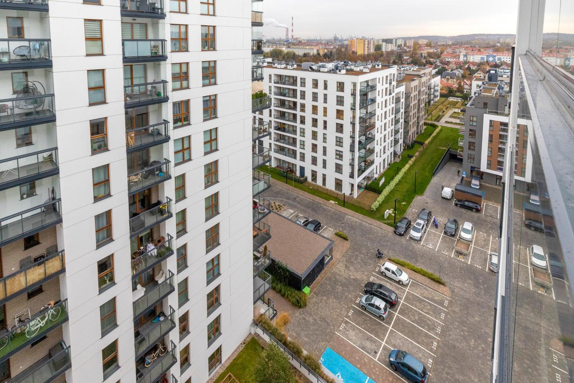 Apartament Z Widokiem Na Morze Obok Parku Millenium W Gdansku By Noclegi Renters Ngoại thất bức ảnh