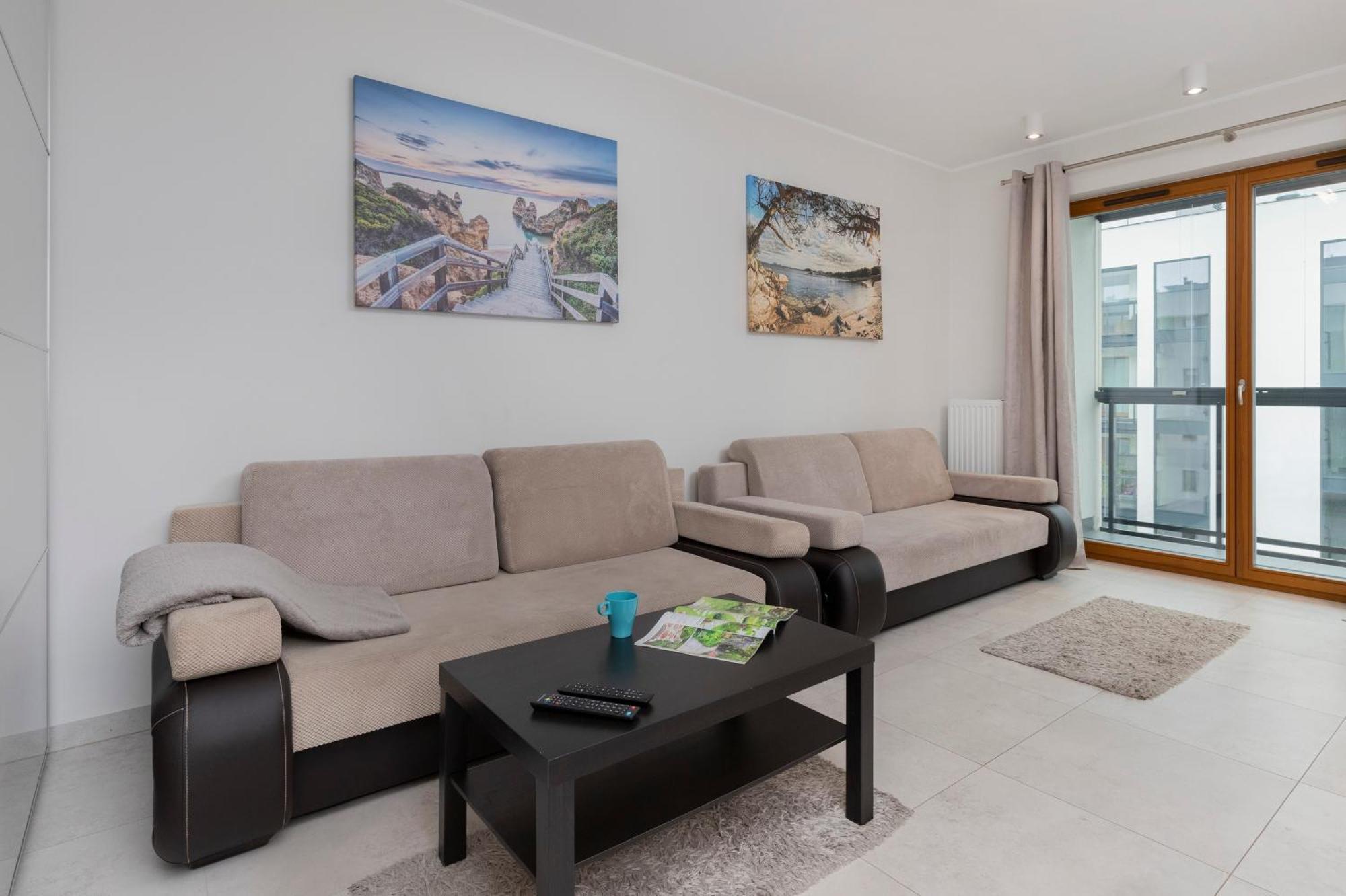Apartament Z Widokiem Na Morze Obok Parku Millenium W Gdansku By Noclegi Renters Ngoại thất bức ảnh