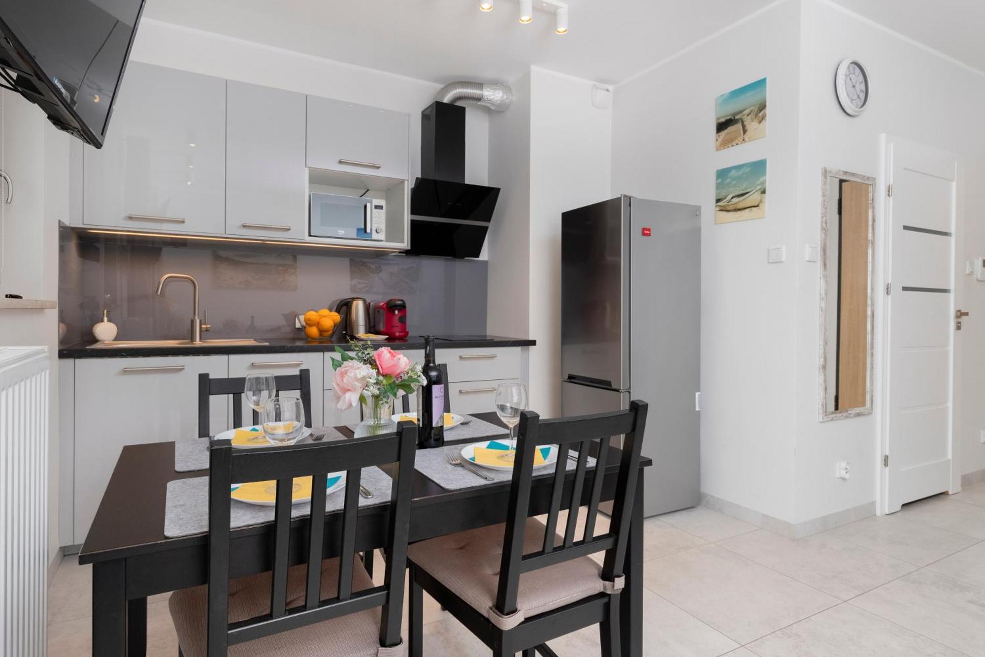 Apartament Z Widokiem Na Morze Obok Parku Millenium W Gdansku By Noclegi Renters Ngoại thất bức ảnh